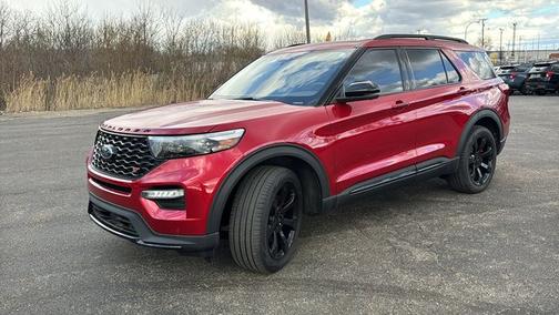 RAPID RED MET TINTED CC 2023 Ford Explorer ST