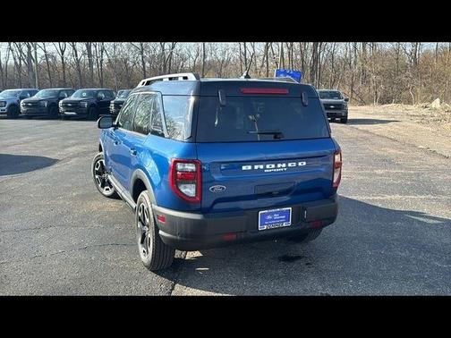 ATLAS BLUE METALLIC 2024 Ford Bronco Sport OUTER BANKS