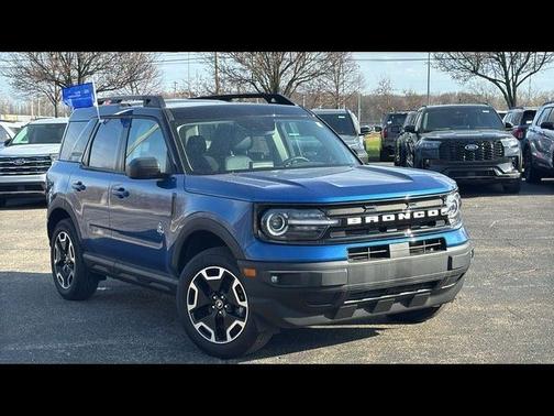 ATLAS BLUE METALLIC 2024 Ford Bronco Sport OUTER BANKS