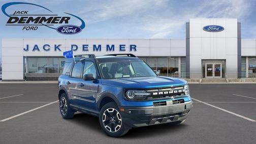 ATLAS BLUE METALLIC 2024 Ford Bronco Sport OUTER BANKS