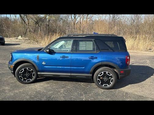 ATLAS BLUE METALLIC 2024 Ford Bronco Sport OUTER BANKS