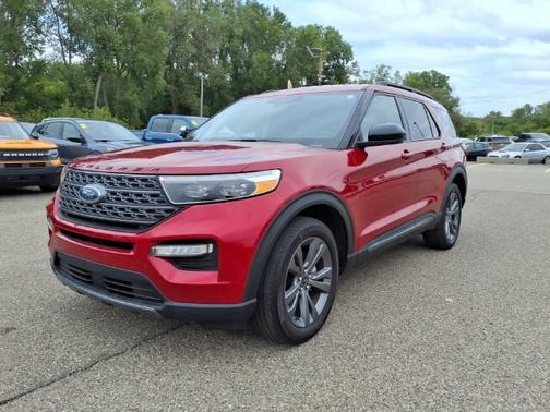 RAPID RED MET TINTED CC 2023 Ford Explorer XLT