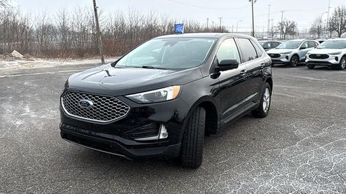 AGATE BLACK METALLIC 2024 Ford Edge SEL
