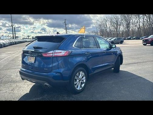 ATLAS BLUE 2023 Ford Edge TITANIUM