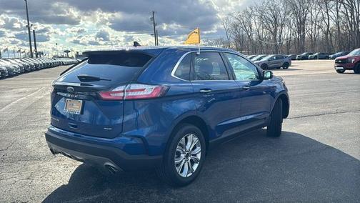ATLAS BLUE 2023 Ford Edge TITANIUM
