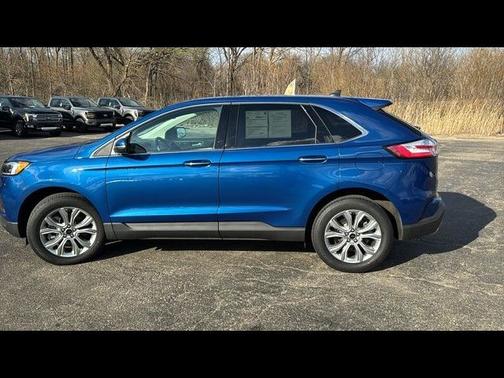 ATLAS BLUE 2023 Ford Edge TITANIUM