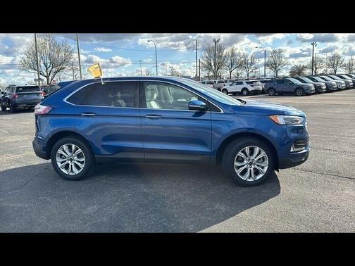 ATLAS BLUE 2023 Ford Edge TITANIUM