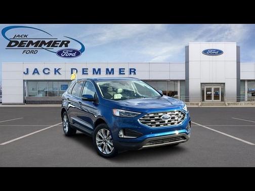 ATLAS BLUE 2023 Ford Edge TITANIUM