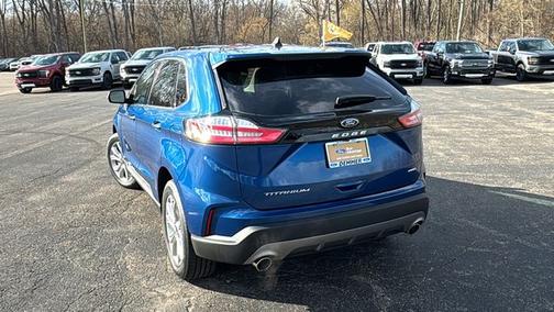 ATLAS BLUE 2023 Ford Edge TITANIUM