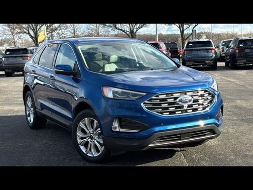 ATLAS BLUE 2023 Ford Edge TITANIUM