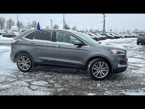 CARBONIZED GRAY 2023 Ford Edge TITANIUM