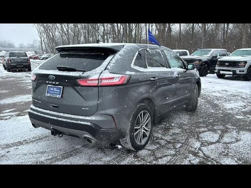 CARBONIZED GRAY 2023 Ford Edge TITANIUM