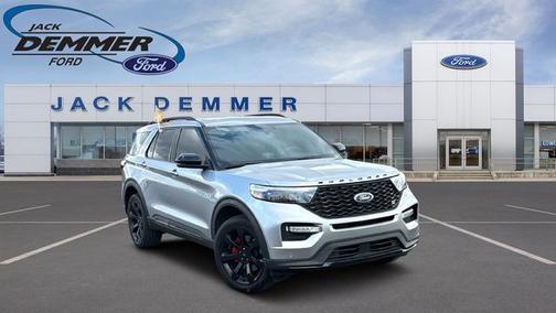 ICONIC SILVER METALLIC 2023 Ford Explorer ST