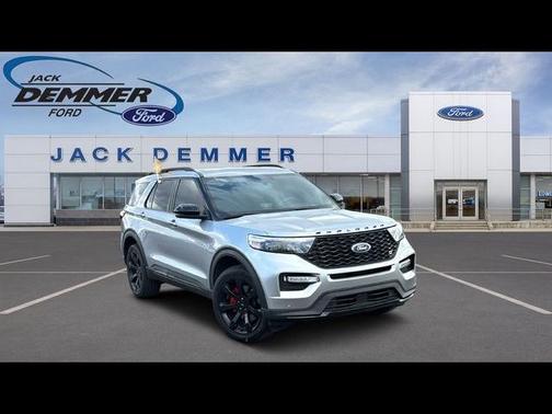 ICONIC SILVER METALLIC 2023 Ford Explorer ST