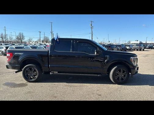 AGATE BLACK METALLIC 2022 Ford F-150 LARIAT