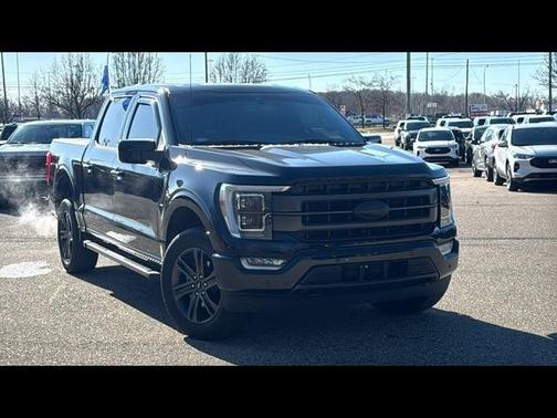 AGATE BLACK METALLIC 2022 Ford F-150 LARIAT