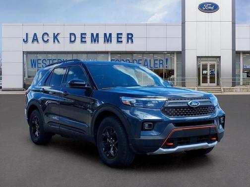 STONE BLUE METALLIC 2023 Ford Explorer TIMBERLINE