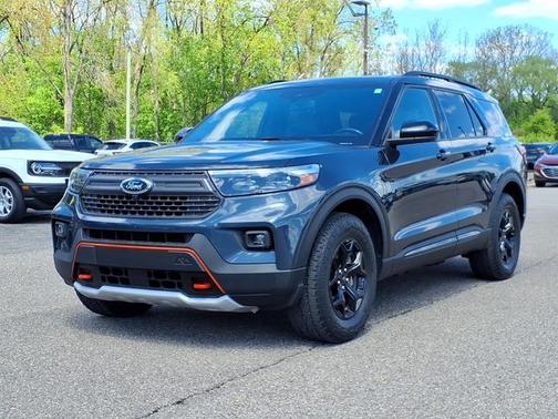STONE BLUE METALLIC 2023 Ford Explorer TIMBERLINE