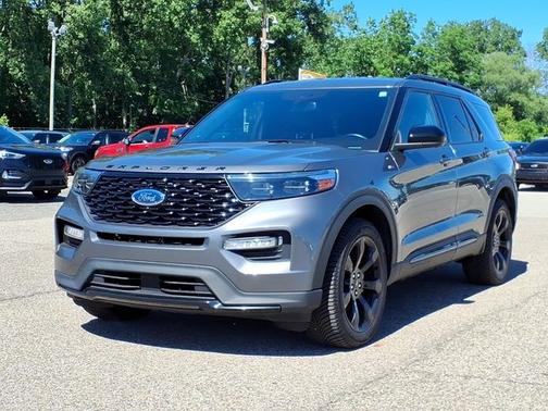 CARBONIZED GRAY METALLIC 2022 Ford Explorer ST-LINE