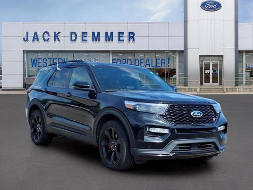 AGATE BLACK METALLIC 2024 Ford Explorer ST
