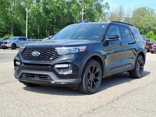 AGATE BLACK METALLIC 2024 Ford Explorer ST