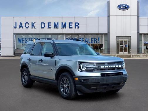 ICONIC SILVER METALLIC 2023 Ford Bronco Sport BIG BEND
