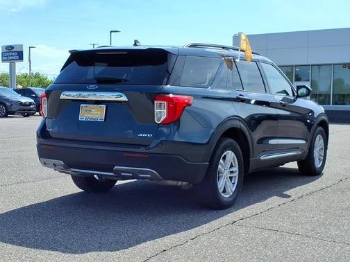 STONE BLUE METALLIC 2023 Ford Explorer XLT