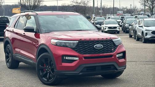 RAPID RED MET TINTED CC 2023 Ford Explorer ST