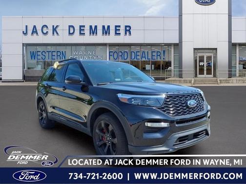 AGATE BLACK METALLIC 2023 Ford Explorer ST