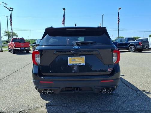AGATE BLACK METALLIC 2023 Ford Explorer ST