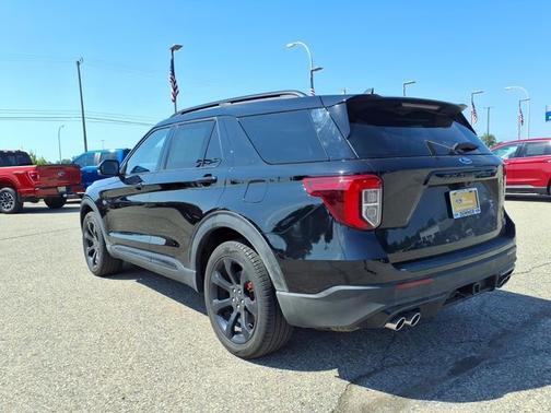 AGATE BLACK METALLIC 2023 Ford Explorer ST