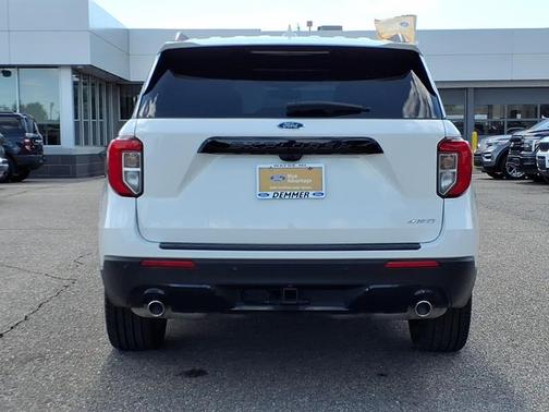 STAR WHITE MET TRI-COAT 2024 Ford Explorer ST-LINE