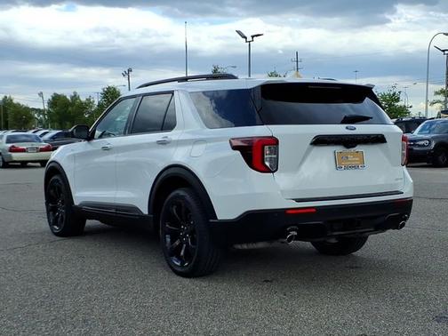 STAR WHITE MET TRI-COAT 2024 Ford Explorer ST-LINE