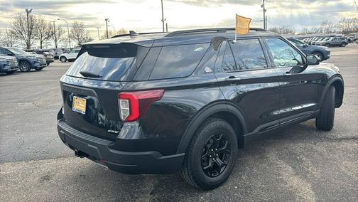AGATE BLACK METALLIC 2023 Ford Explorer TIMBERLINE