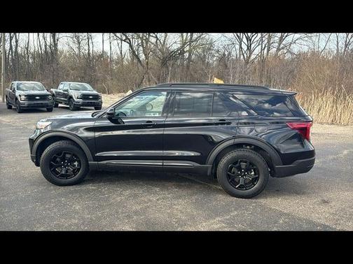 AGATE BLACK METALLIC 2023 Ford Explorer TIMBERLINE