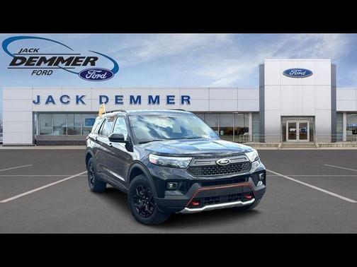 AGATE BLACK METALLIC 2023 Ford Explorer TIMBERLINE