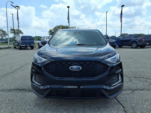 AGATE BLACK METALLIC 2024 Ford Edge ST LINE