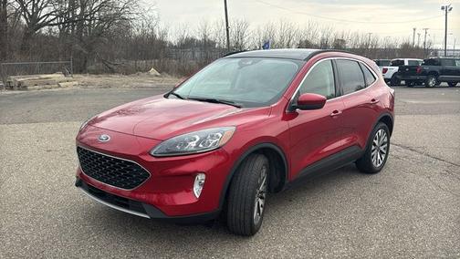 RAPID RED MET TINTED CC 2022 Ford Escape TITANIUM