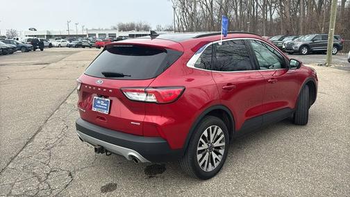 RAPID RED MET TINTED CC 2022 Ford Escape TITANIUM