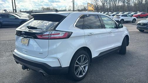 STAR WHITE 2022 Ford Edge TITANIUM