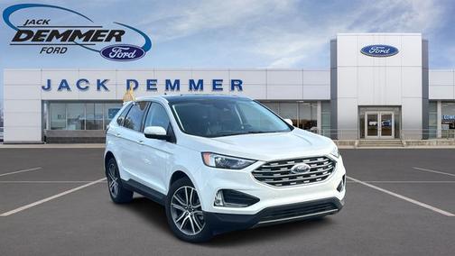 STAR WHITE 2022 Ford Edge TITANIUM