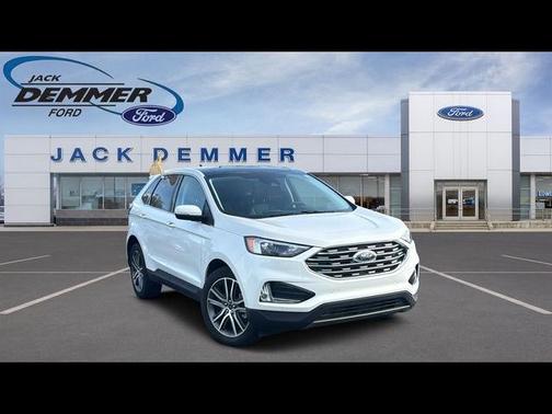 STAR WHITE 2022 Ford Edge TITANIUM