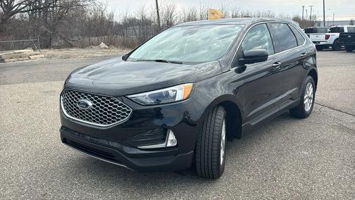 AGATE BLACK METALLIC 2024 Ford Edge SEL