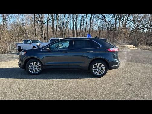 STONE BLUE METALLIC 2024 Ford Edge TITANIUM