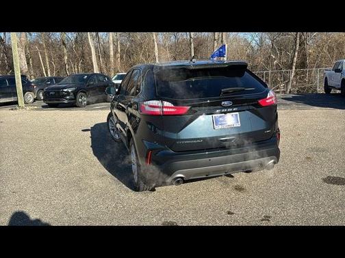 STONE BLUE METALLIC 2024 Ford Edge TITANIUM