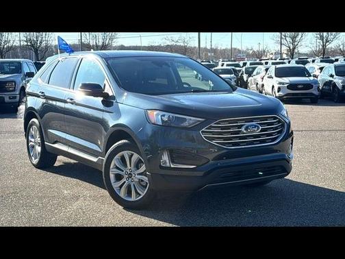 STONE BLUE METALLIC 2024 Ford Edge TITANIUM