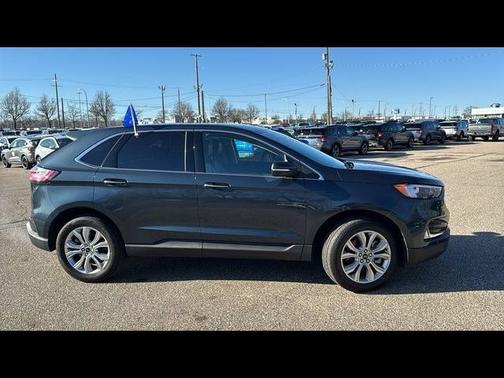 STONE BLUE METALLIC 2024 Ford Edge TITANIUM