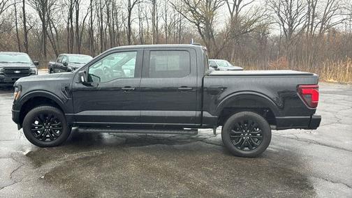 AGATE BLACK METALLIC 2025 Ford F-150 XLT