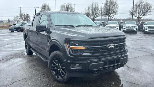 AGATE BLACK METALLIC 2025 Ford F-150 XLT