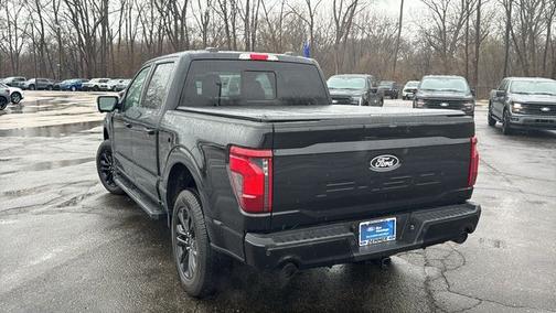 AGATE BLACK METALLIC 2025 Ford F-150 XLT